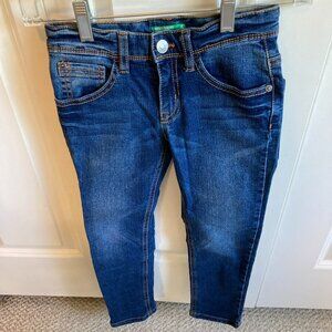 united colors of benetton boys jeans adjustable waist sz S 6-7 120 NWOT.